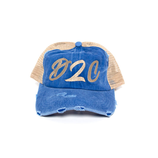 D2C Distressed Trucker Hat