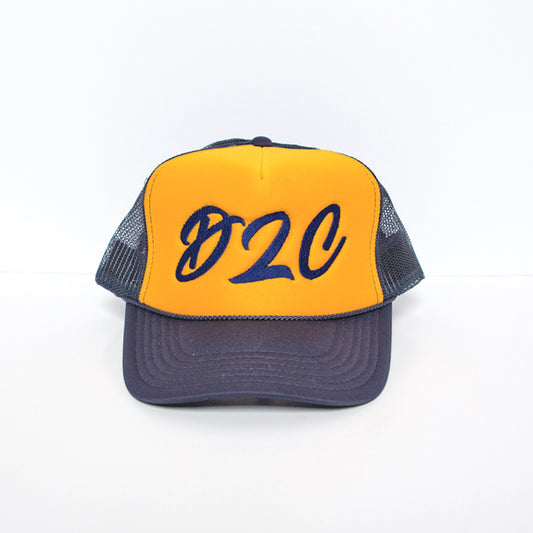 D2C Color Block Trucker Hat